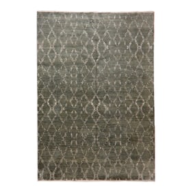 Indo-Ikat Contemporary Room Size Carpet