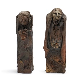 Sharon Kopriva (American, b. 1948),  Penitent Radiant  and  Raven Radiant