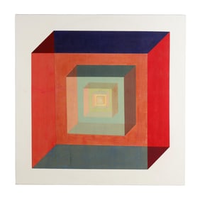 John Hiigli (American, 1943-2017),  Nested Cube