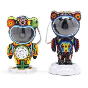 Chroma aka Rick Wolfryd (American-Mexican, b. 1953), Two  Spacemen