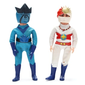 Nakajima Seisakusho, Two Rainbowman Ultra Action Boy Nodder Figures