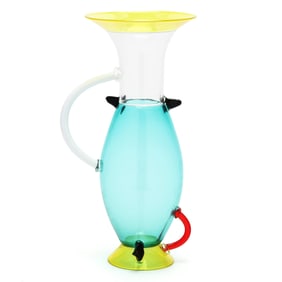 Ettore Sottsass (Italian, 1917-2007),  Altair  Glass Vase