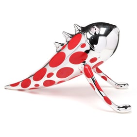 Massimo Lunardon (Italian, b. 1964),  Space Fish  Glass Sculpture