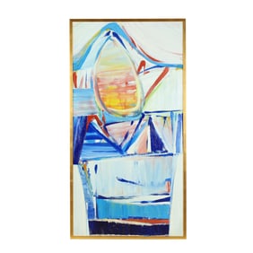 Daniel Clesse (French, 1932-2016), Large Abstract Geometric Composition