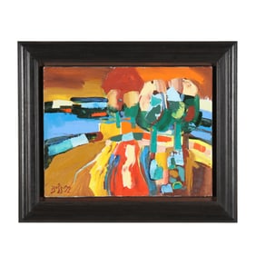 Valdis Buss (Latvian, 1924-2014),  Saulesriets