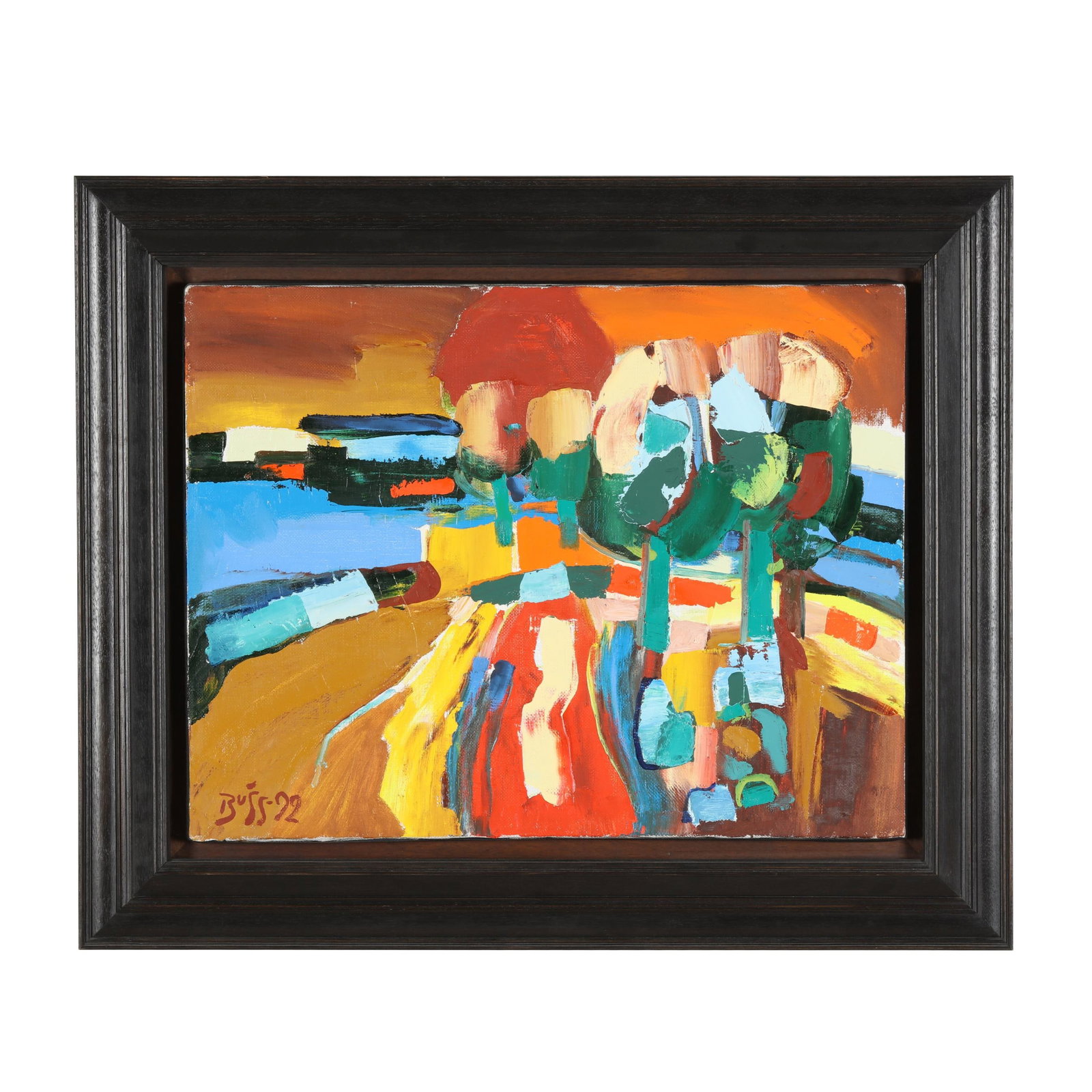 Valdis Buss (Latvian, 1924-2014), Saulesriets (1 of 8)