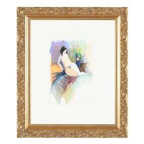 Itzchak Isaac Tarkay (Israeli, 1935-2012),  Bette