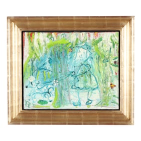 Lucy Currie (American, b. 1956),  Walking Cotton