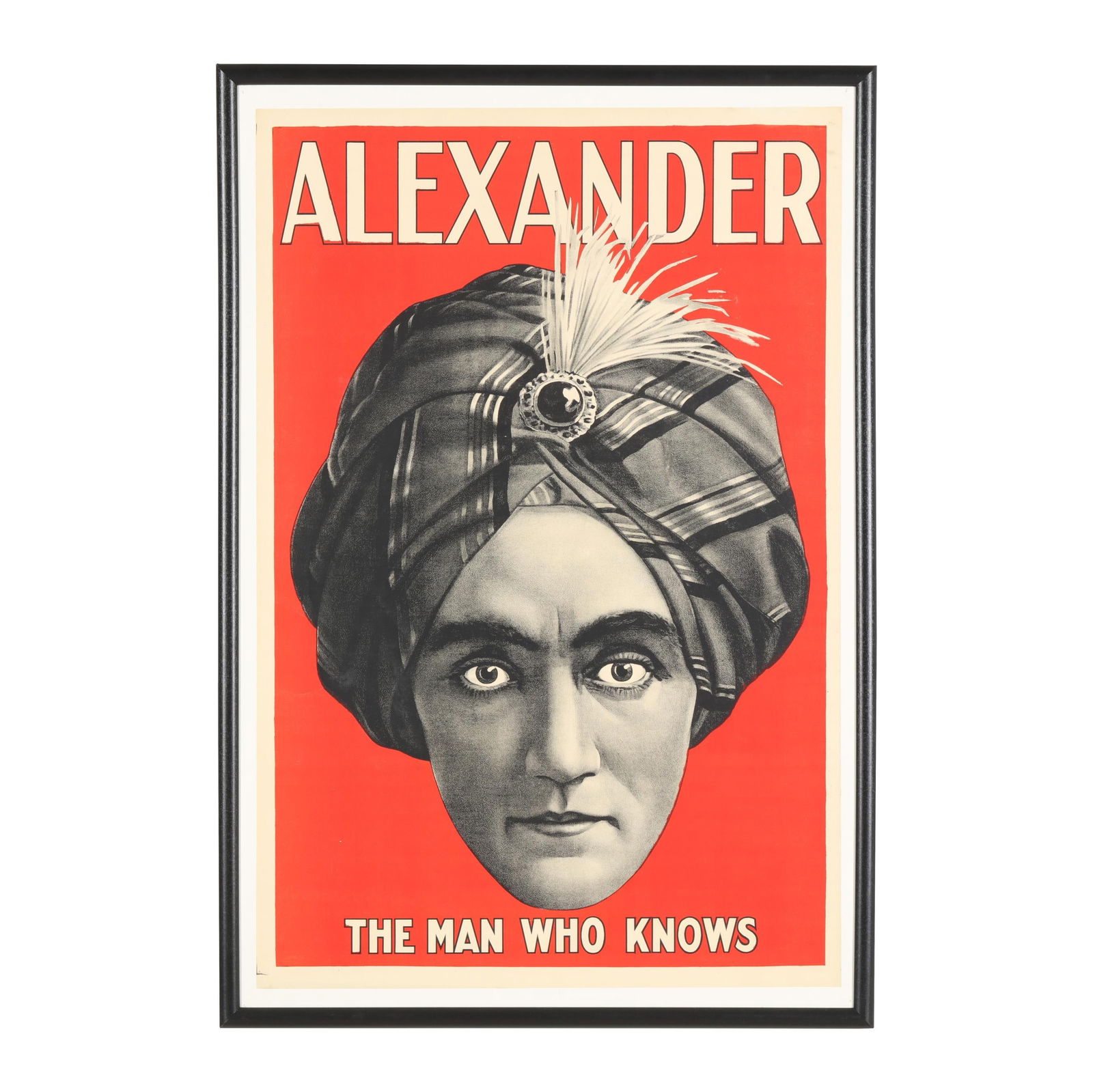 Vintage Poster Alexander, The Man Who Knows (1 of 4)