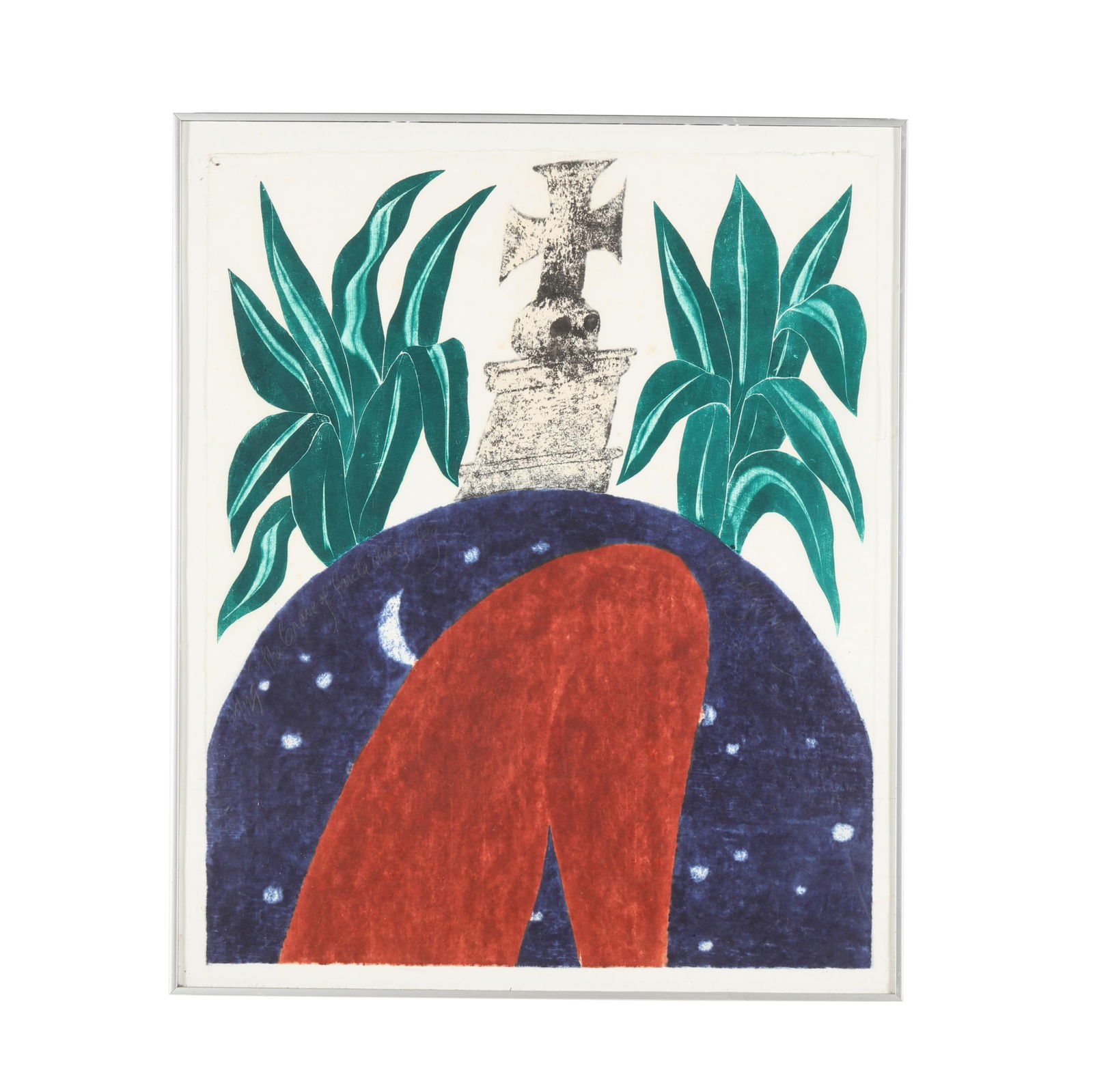 Carol Summers (American, 1925-2016), Grave of Santa Anna's Leg (1 of 4)