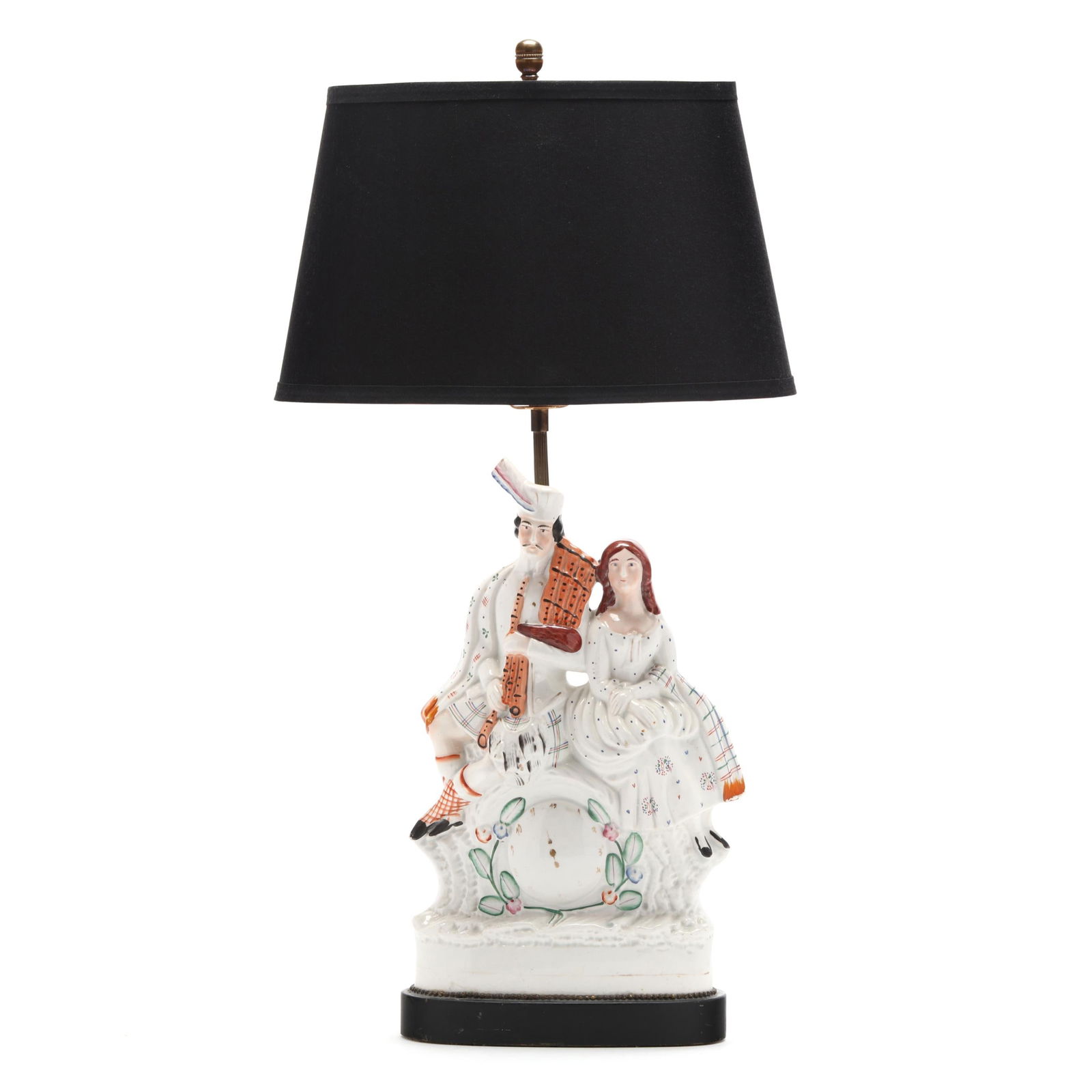 Staffordshire Highlander Couple Table Lamp (1 of 9)