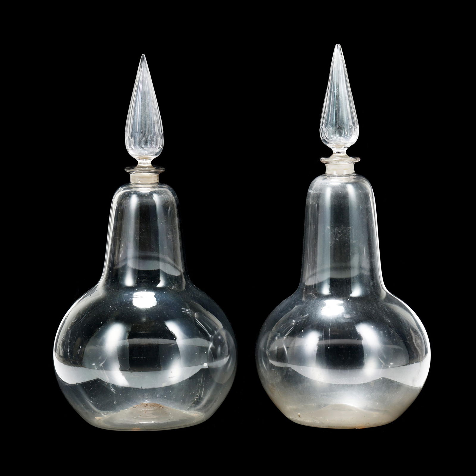 Two Large Antique Glass Apothecary Jars (1 of 7)