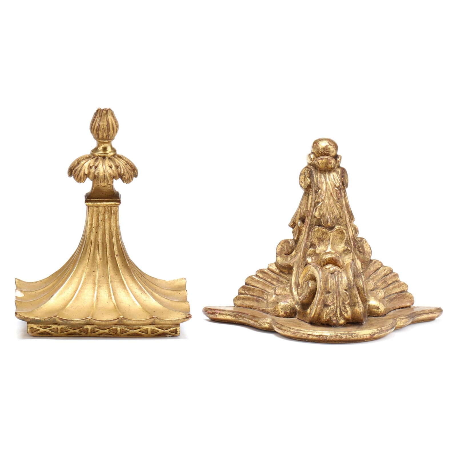 Four Gilt Wall Brackets - 3