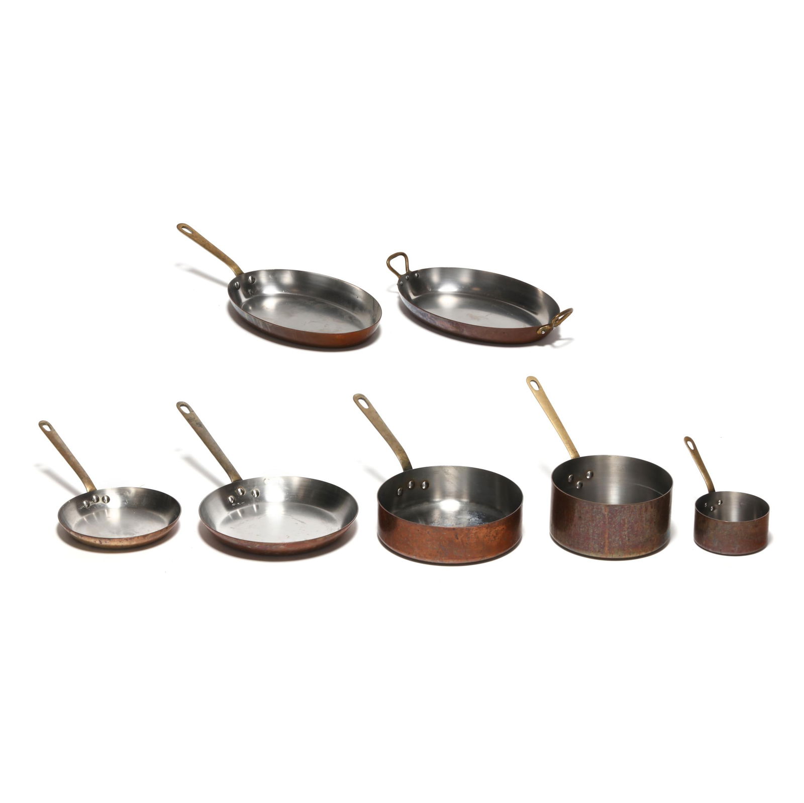 E. Dehillerin, Seven Pieces of Copper Cookware (1 of 15)
