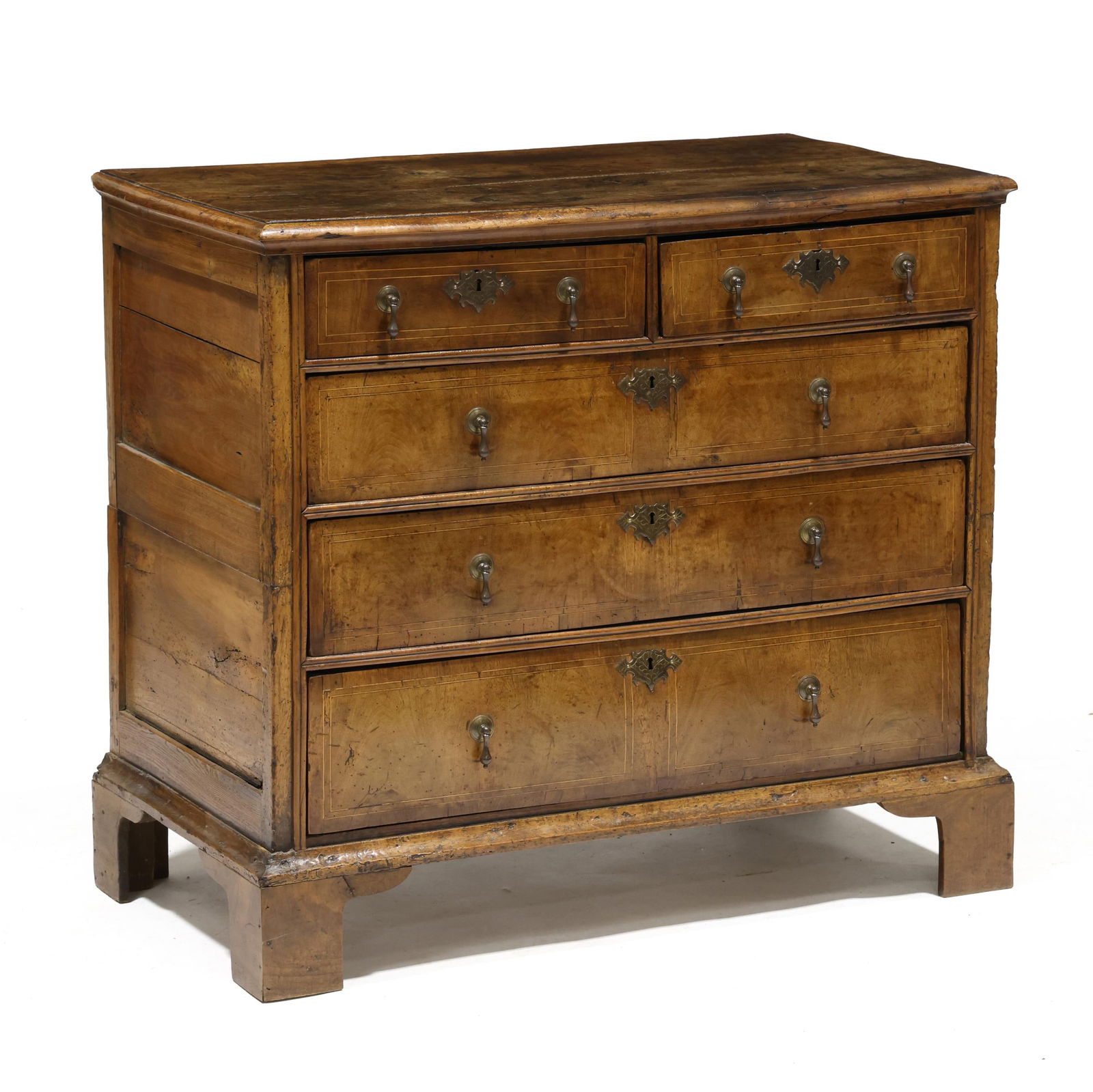 William and Mary Inlaid Walnut Chest of Drawers (1 of 11)