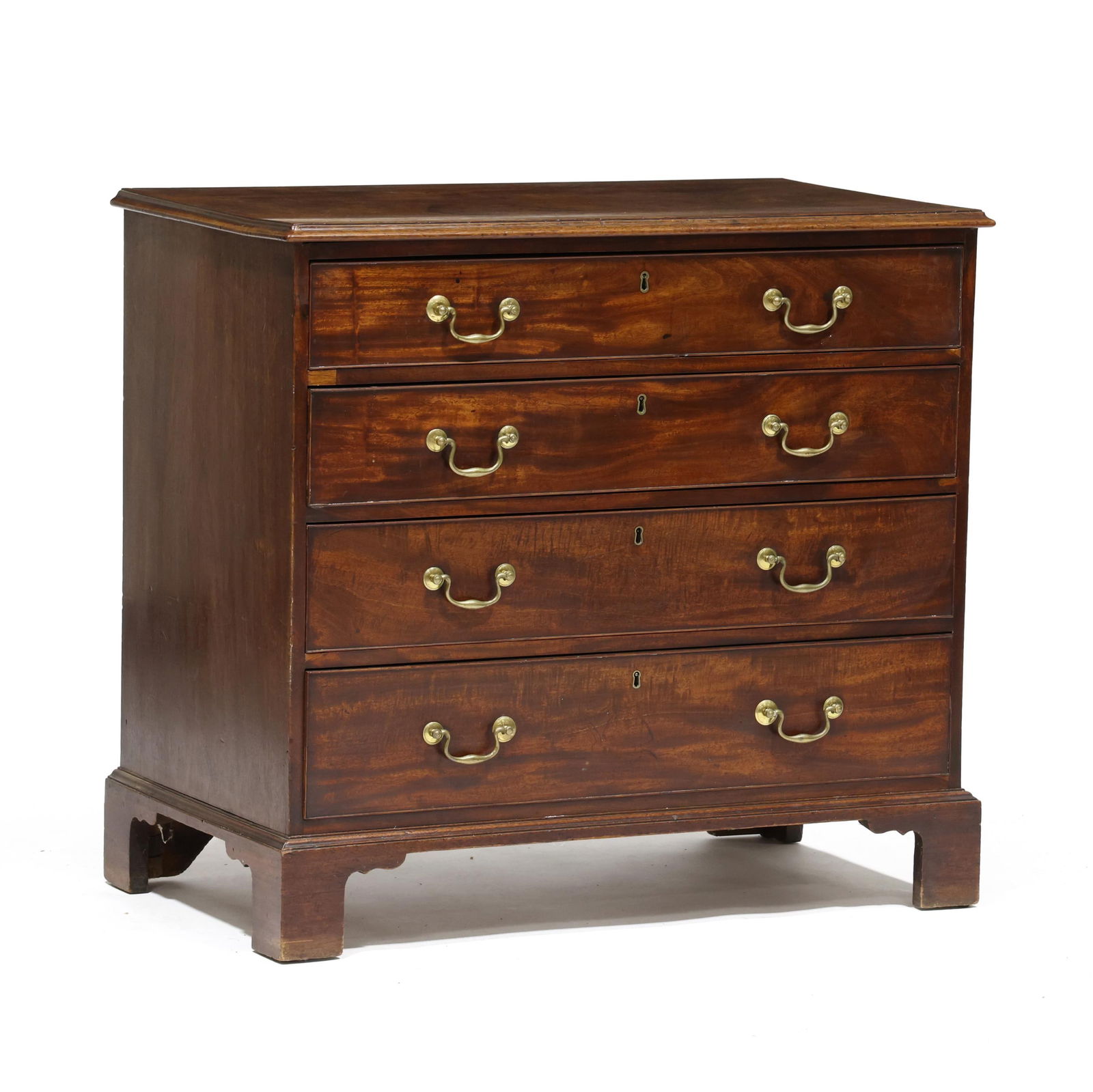 George III Mahogany Bachelor's Chest of Drawers (1 of 9)