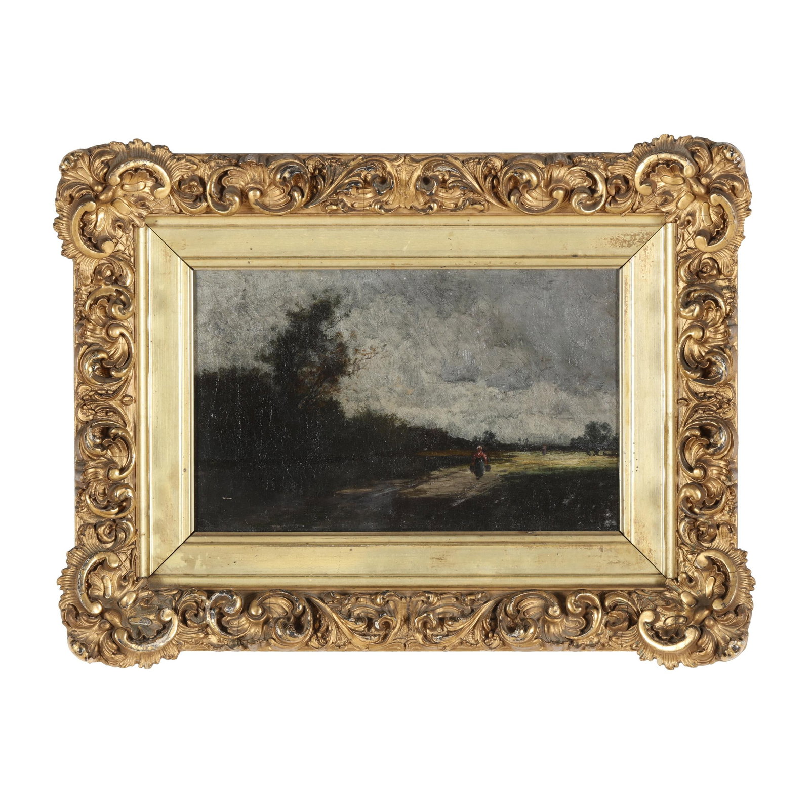 Attribed William Henry Hilliard (American, 1836-1905), Beach in Holland (1 of 6)