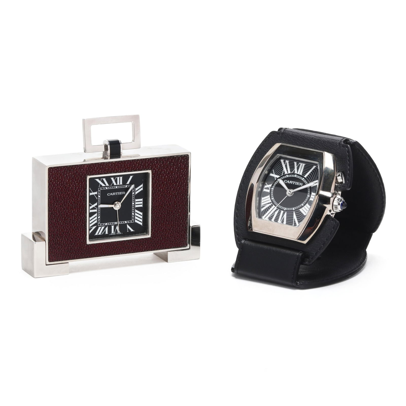 Cartier, Two Travel Alarm Clocks (1 of 9)