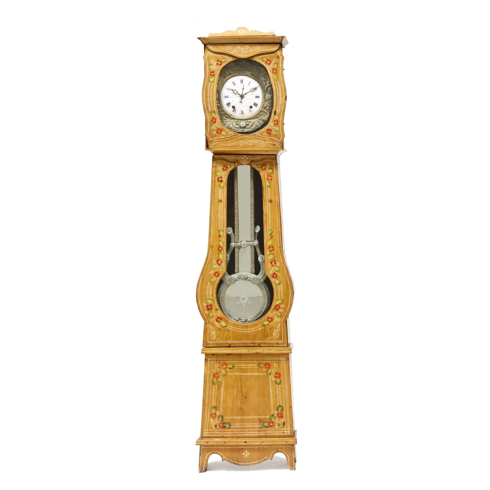 Antique French Provincial Comtoise Morbier Case Clock (1 of 14)