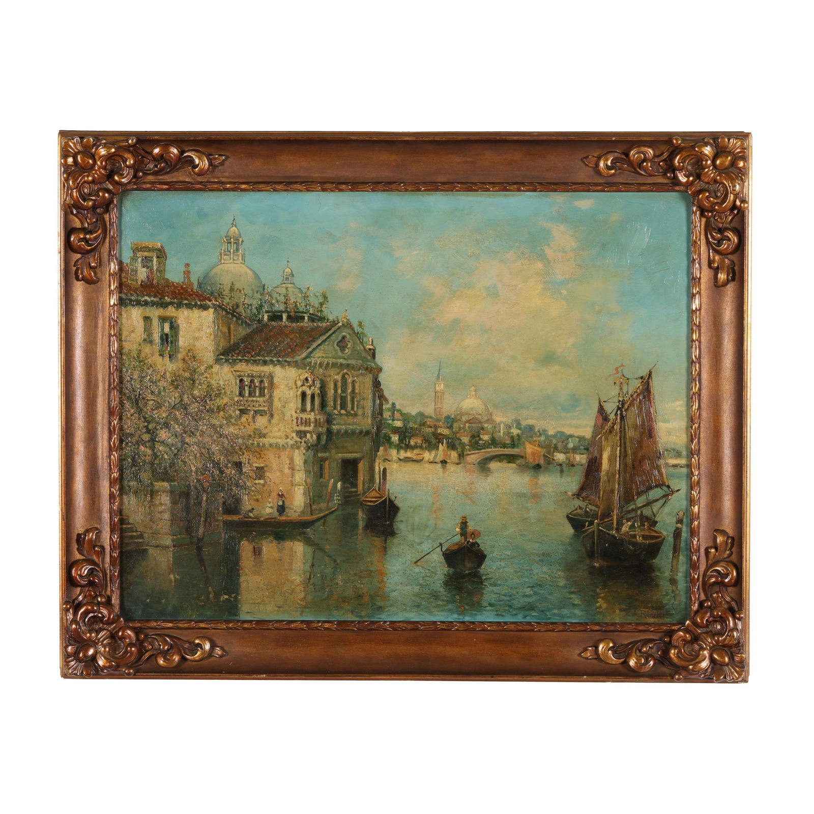 A. Rodetti (Italian, circa 1900), Venetian Scene (1 of 5)