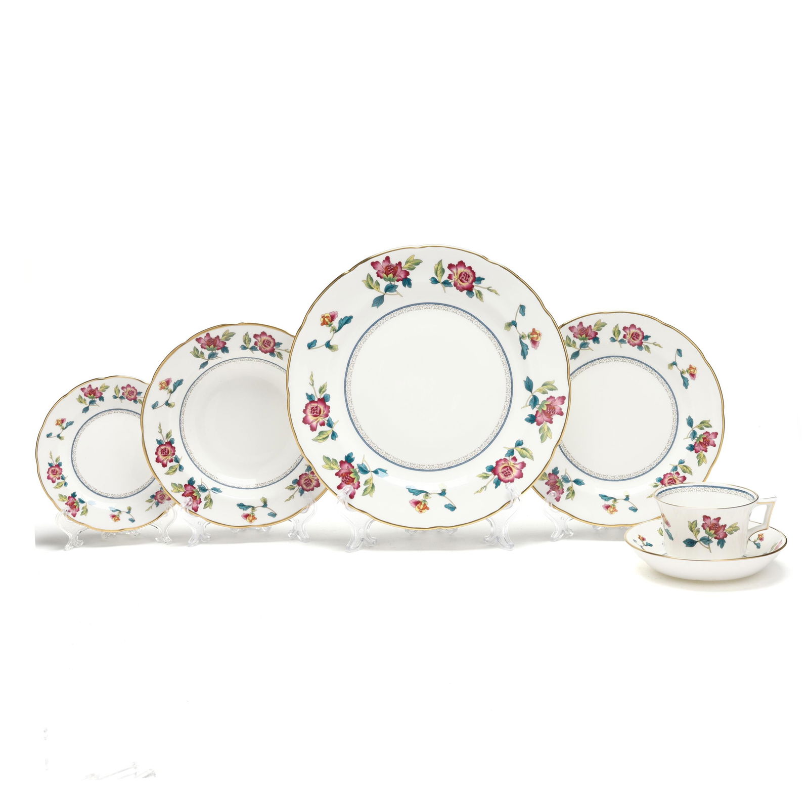 Set of Wedgwood Chinese Flowers Dinnerware (1 of 20)