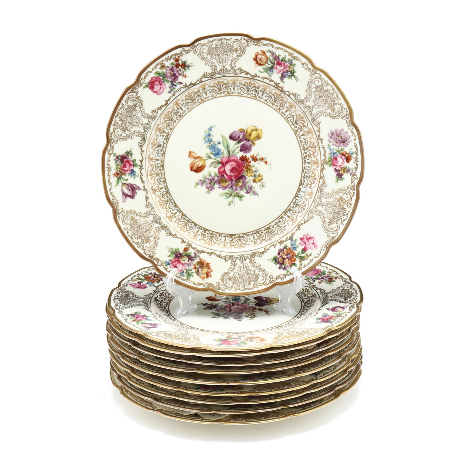 Ten Schumann Bavaria Dresden Bone China Chargers (1 of 8)