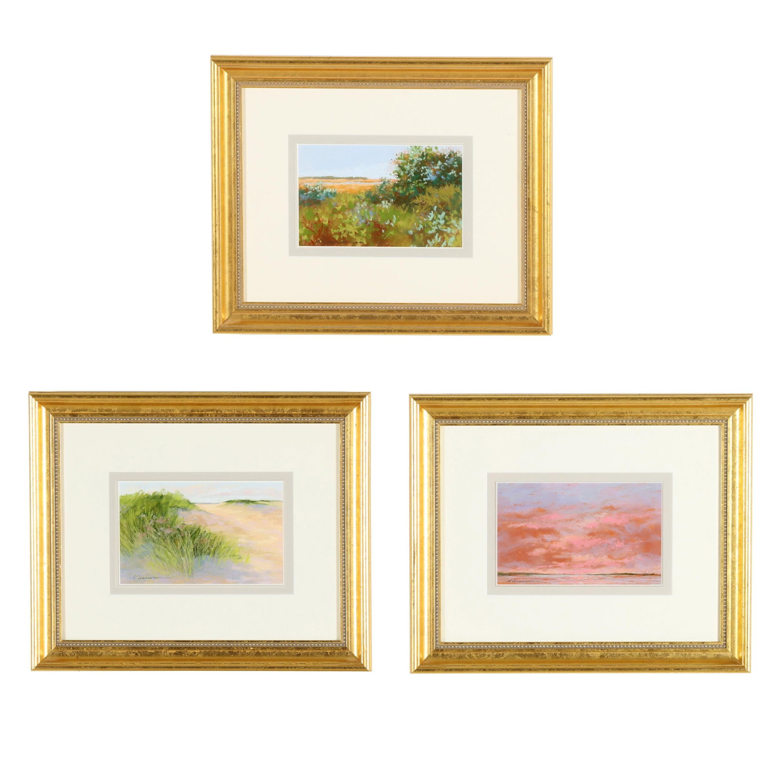 Maureen Leavenworth (American), Three Framed Landscapes (1 of 14)