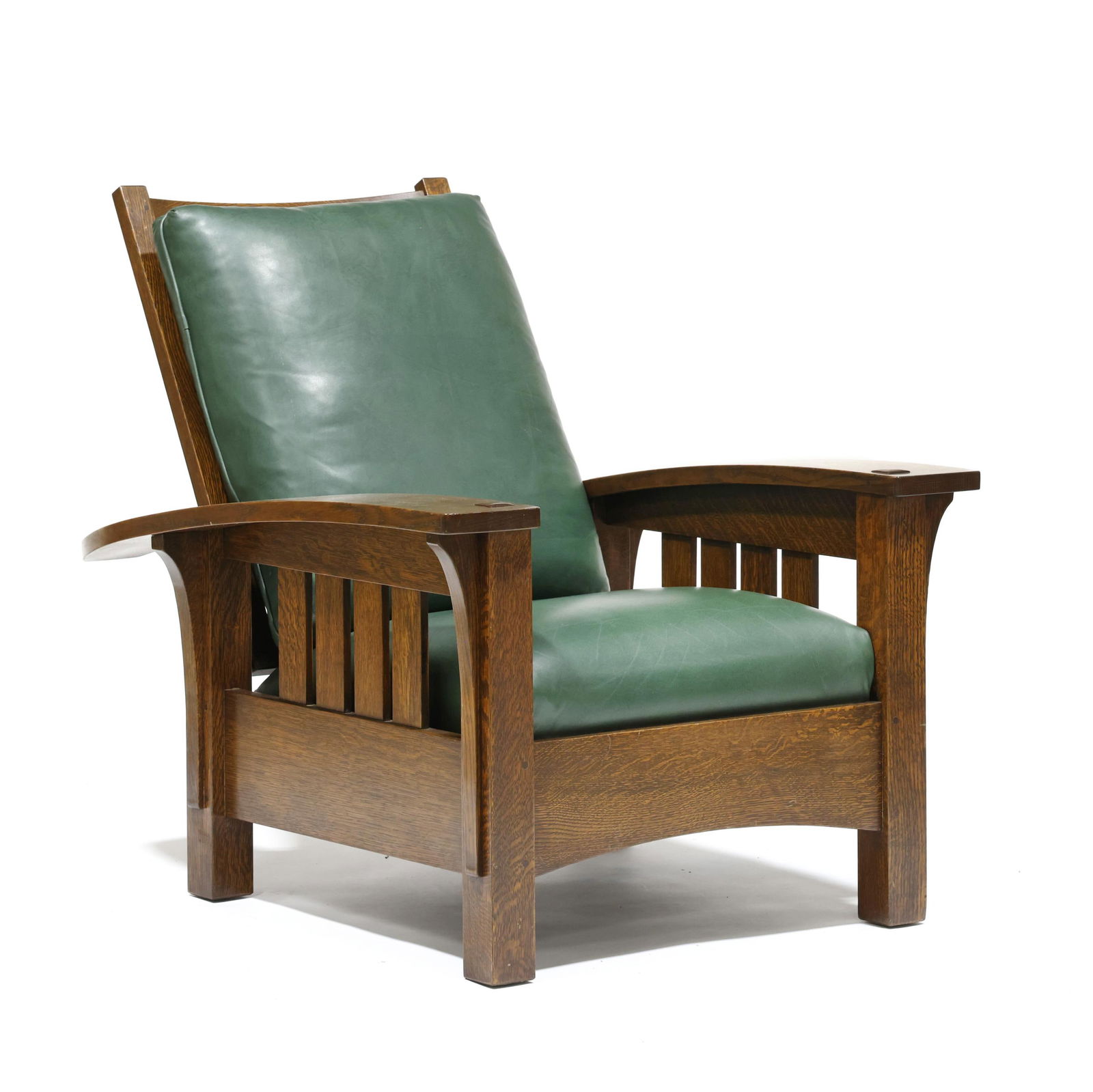 Stickley, Mission Style Oak Morris Chair (1 of 8)