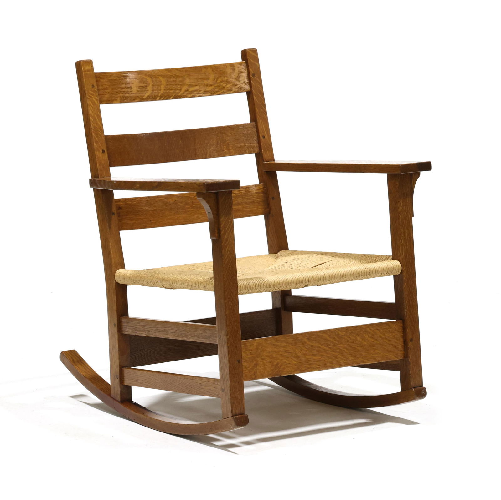 Gustav Stickley, Mission Oak Rocker (1 of 7)
