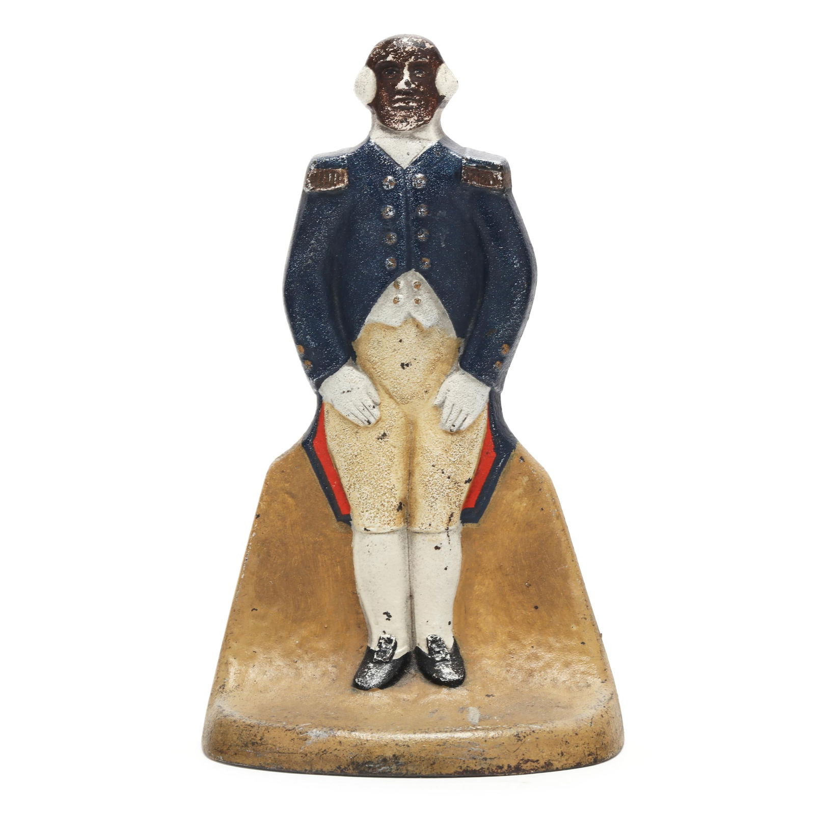 Vintage Cast Iron Majordomo Door Stop (1 of 6)