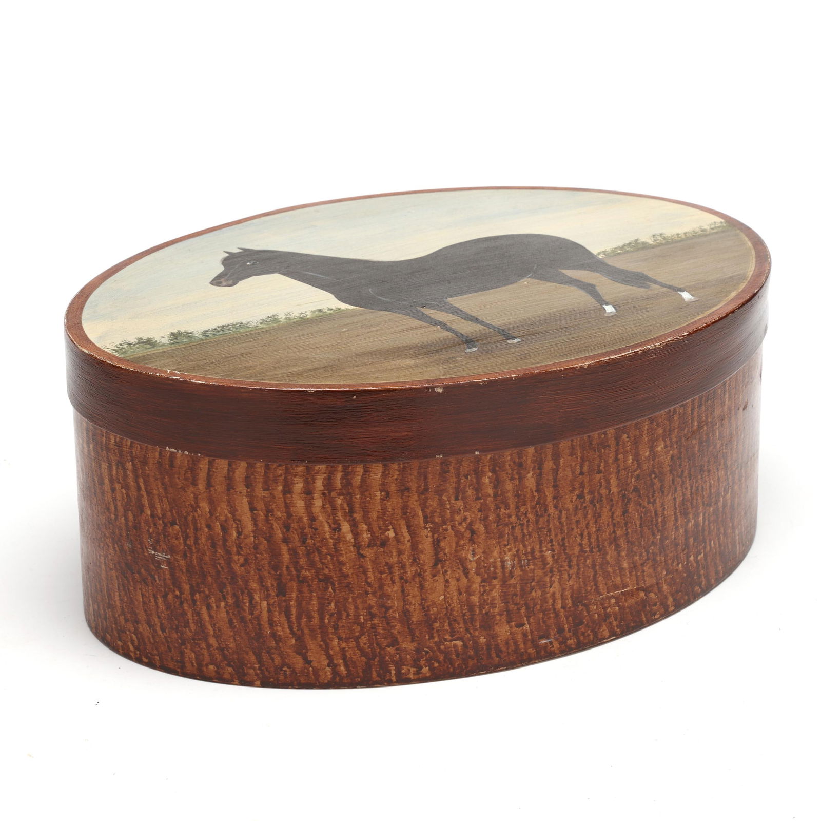 Painted and Signed Shaker Box (1 of 5)