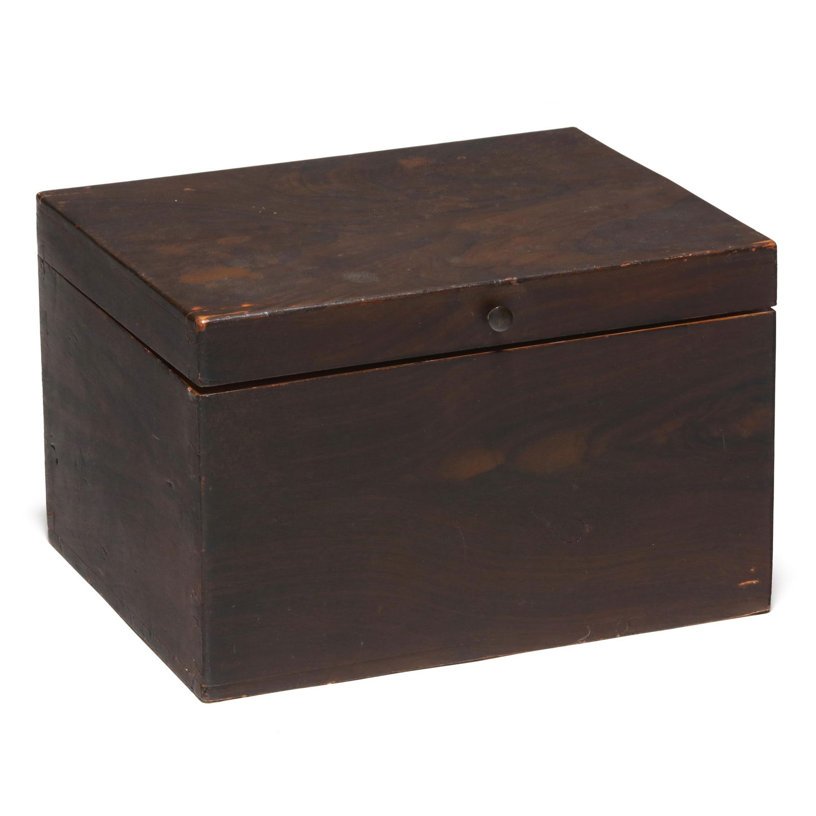 American Faux Grained Pine Sugar Box with Cutter (1 of 5)