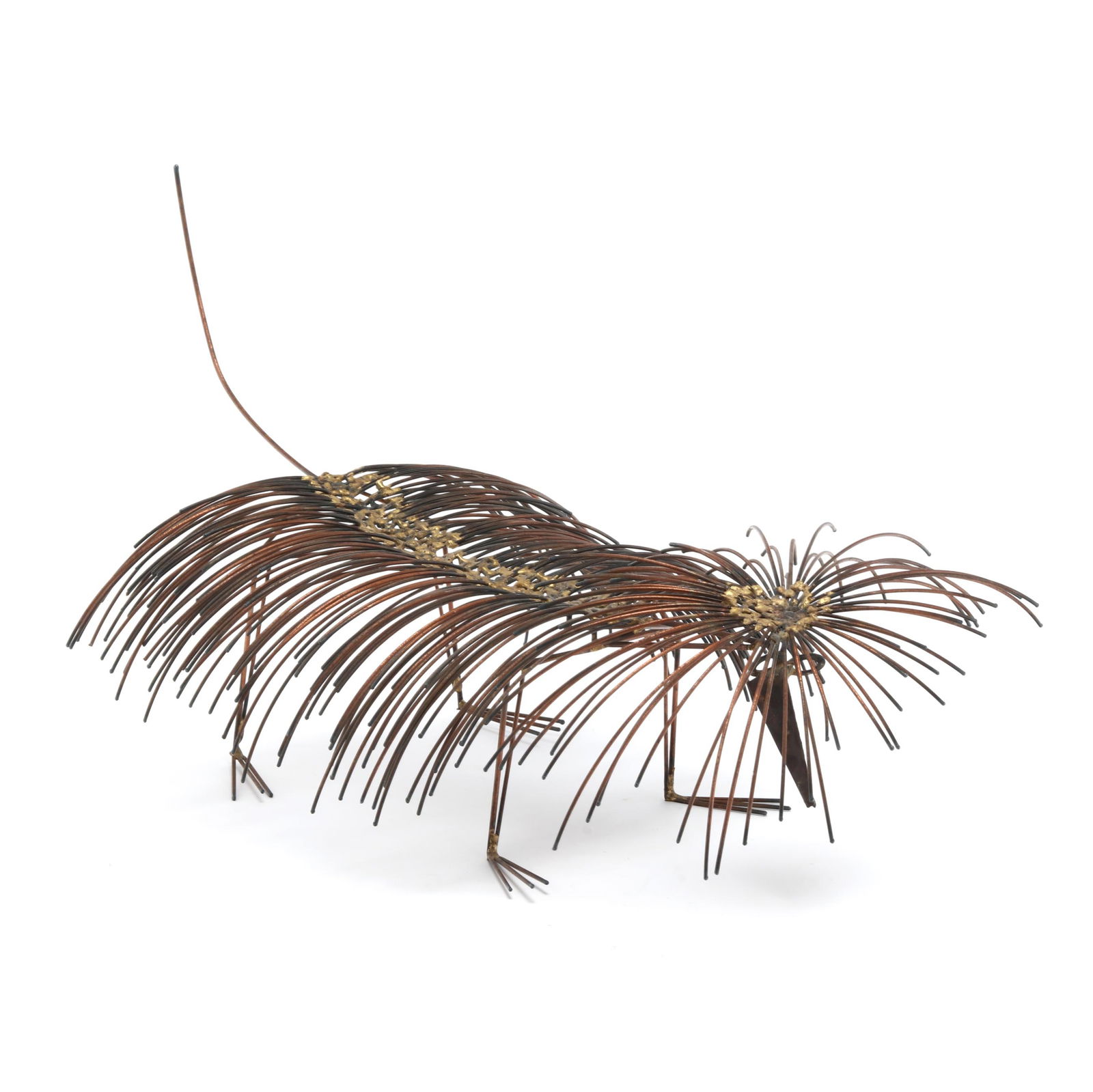 Attributed Curtis Jere, Wire Dog Sculpture (1 of 4)