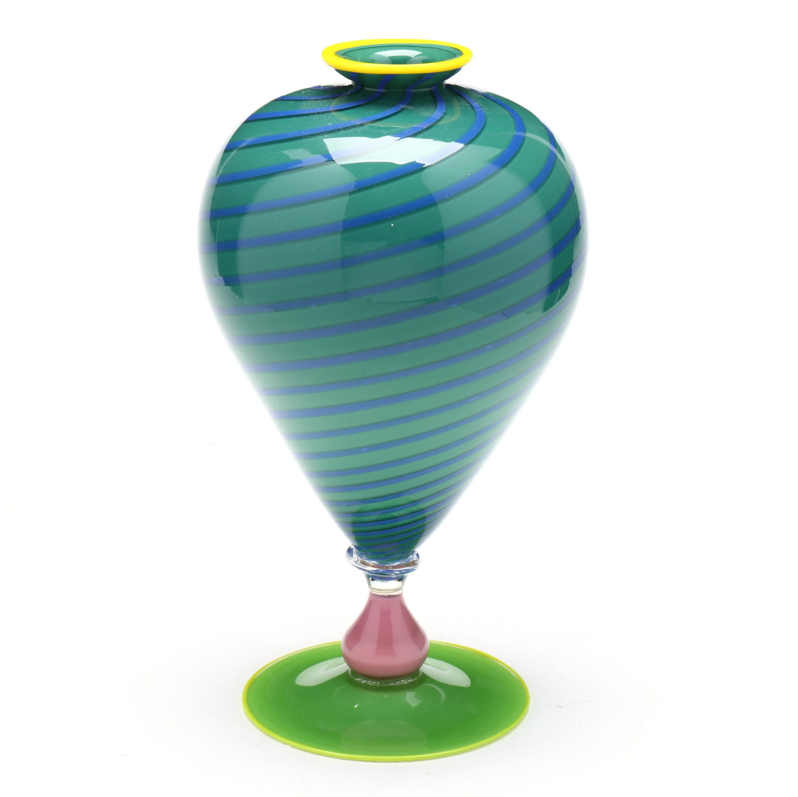 James Mongrain (American, b. 1968), Memphis Art Glass Vase (1 of 7)