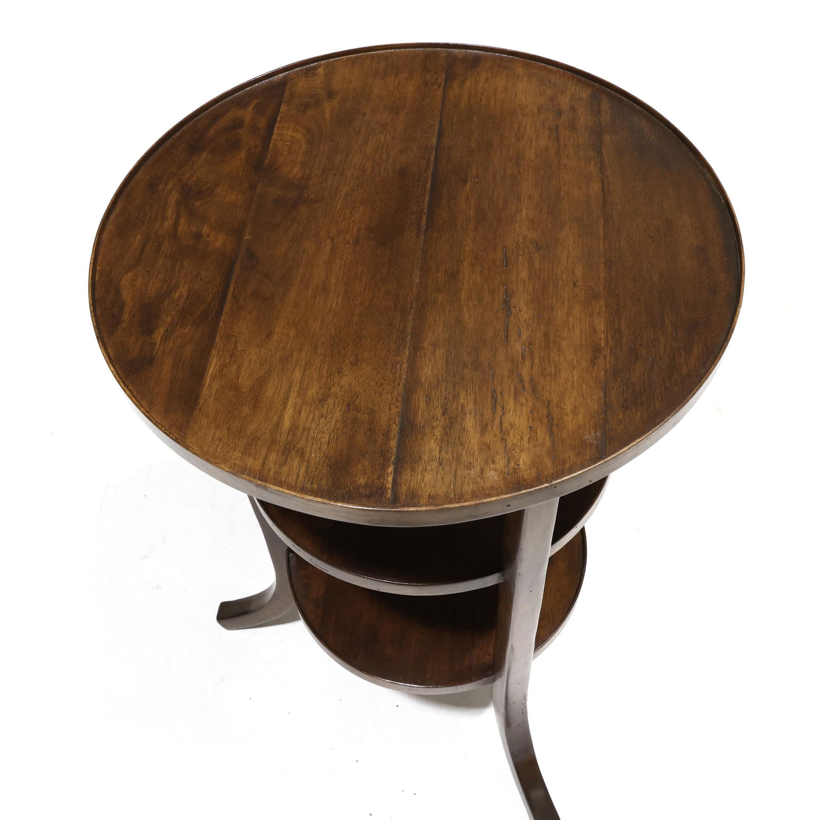 Rose Tarlow, Walnut Three Tiered Side Table - 2