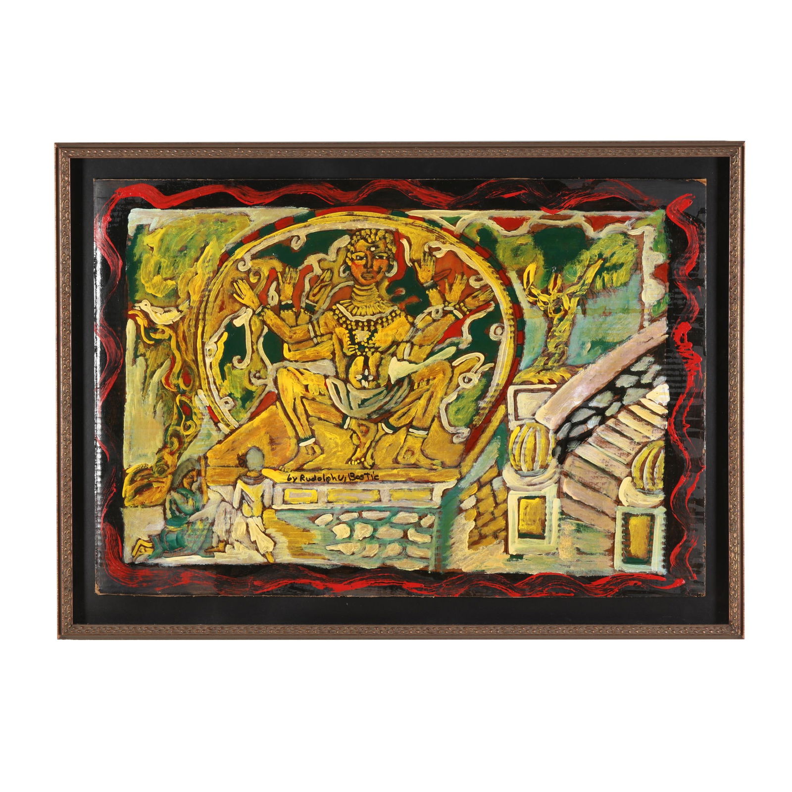 Rudolph Bostic (American, 1941-2021), Goddess Kali (1 of 6)