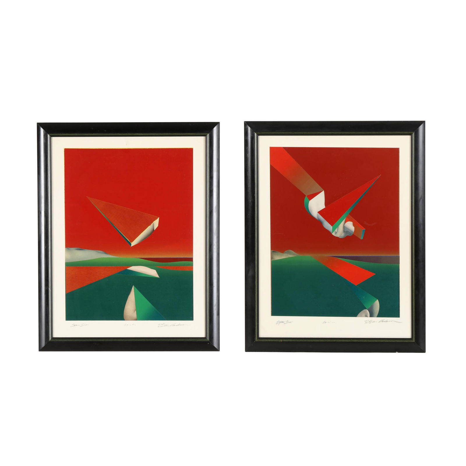 R. Eric Anderson (20th Century), Space Jam (Two Collages) (1 of 13)