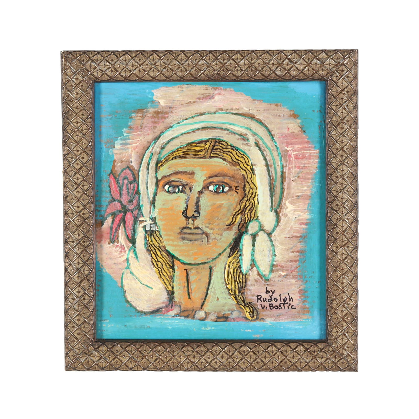 Rudolph Bostic (American, 1941-2021), Pilgrim Girl (1 of 6)