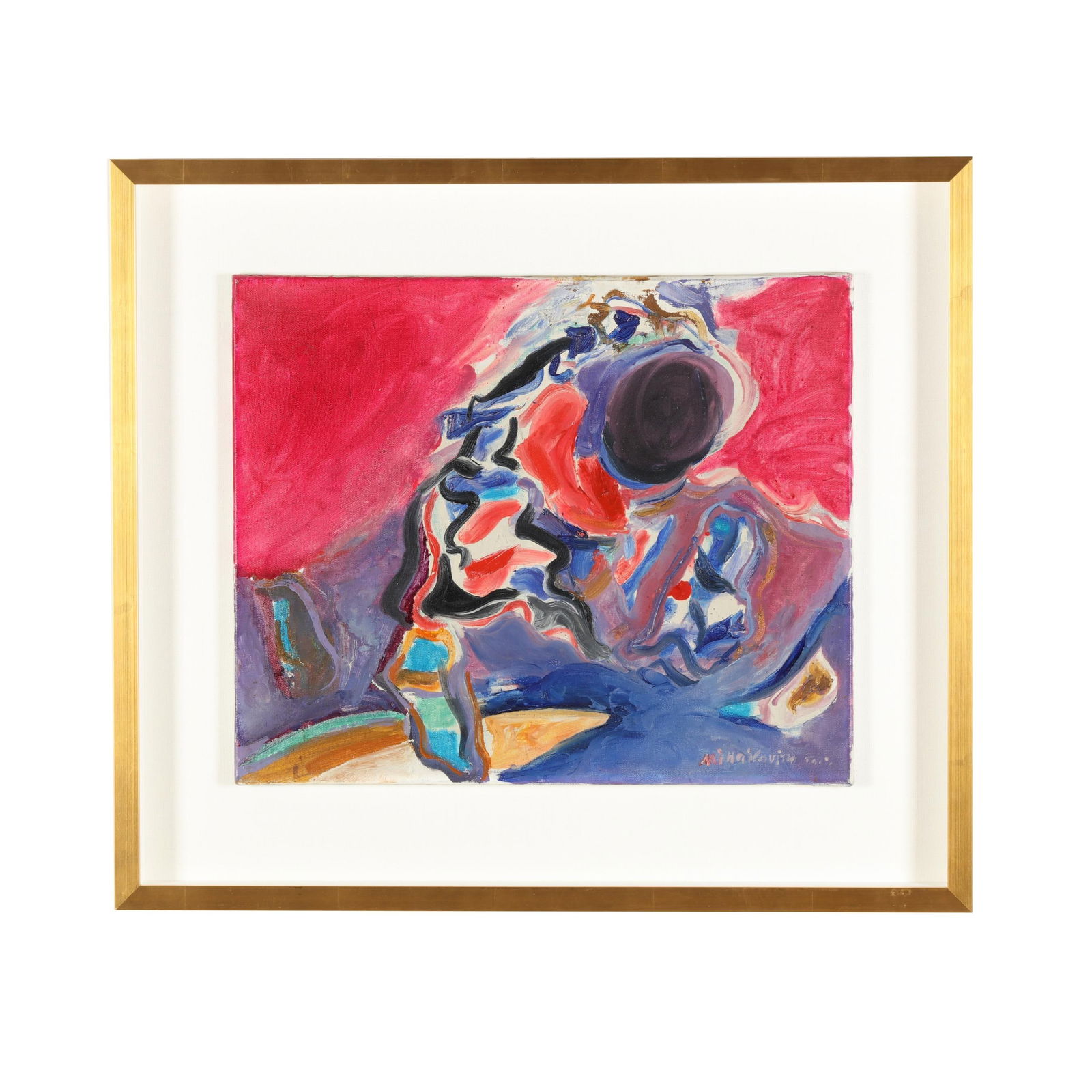 Batta Mihailovitch (Yugoslavian-American, 1923-2011), Couchant (1 of 5)