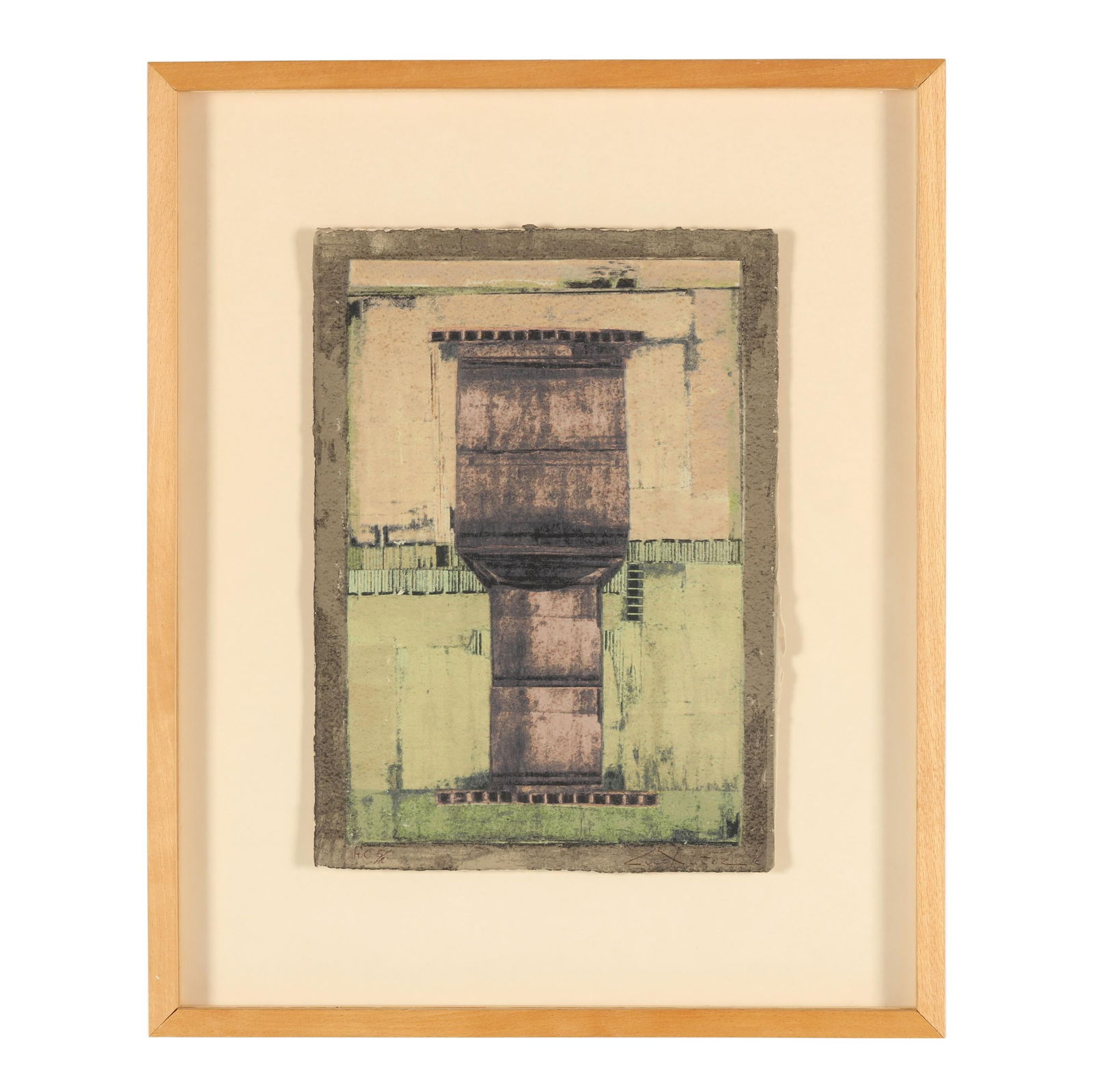 Lucio Muñoz (Spanish, 1929-1998), Untitled (1 of 7)