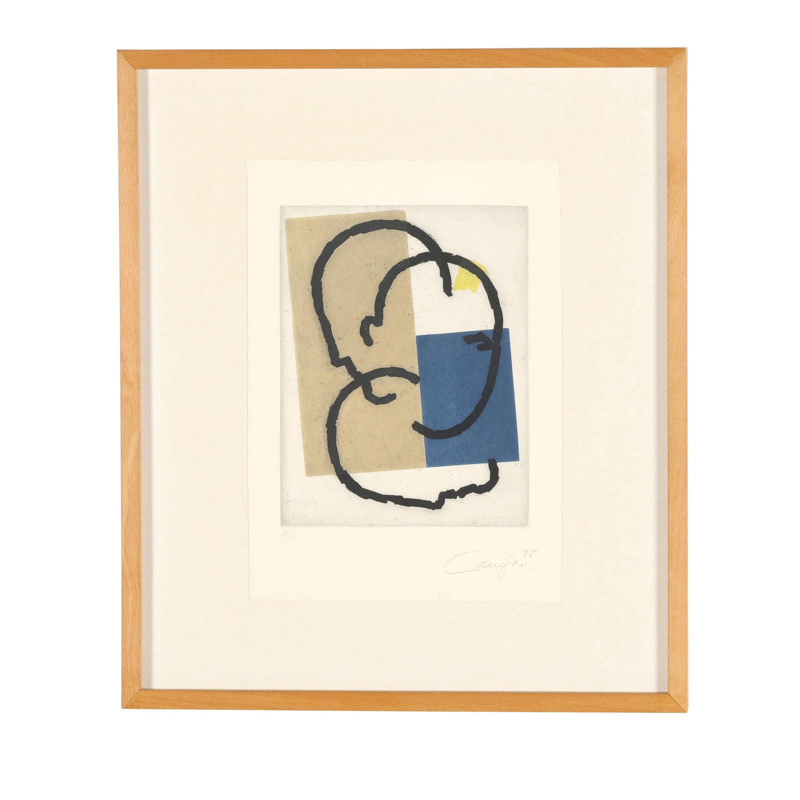 Rafael Canogar (Spanish, b. 1935), Untitled (1 of 7)