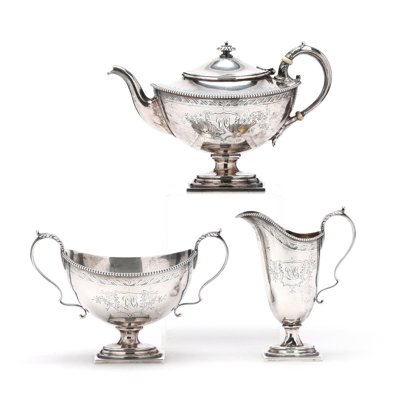 Gorham Sterling Silver Tea Service (1 of 8)