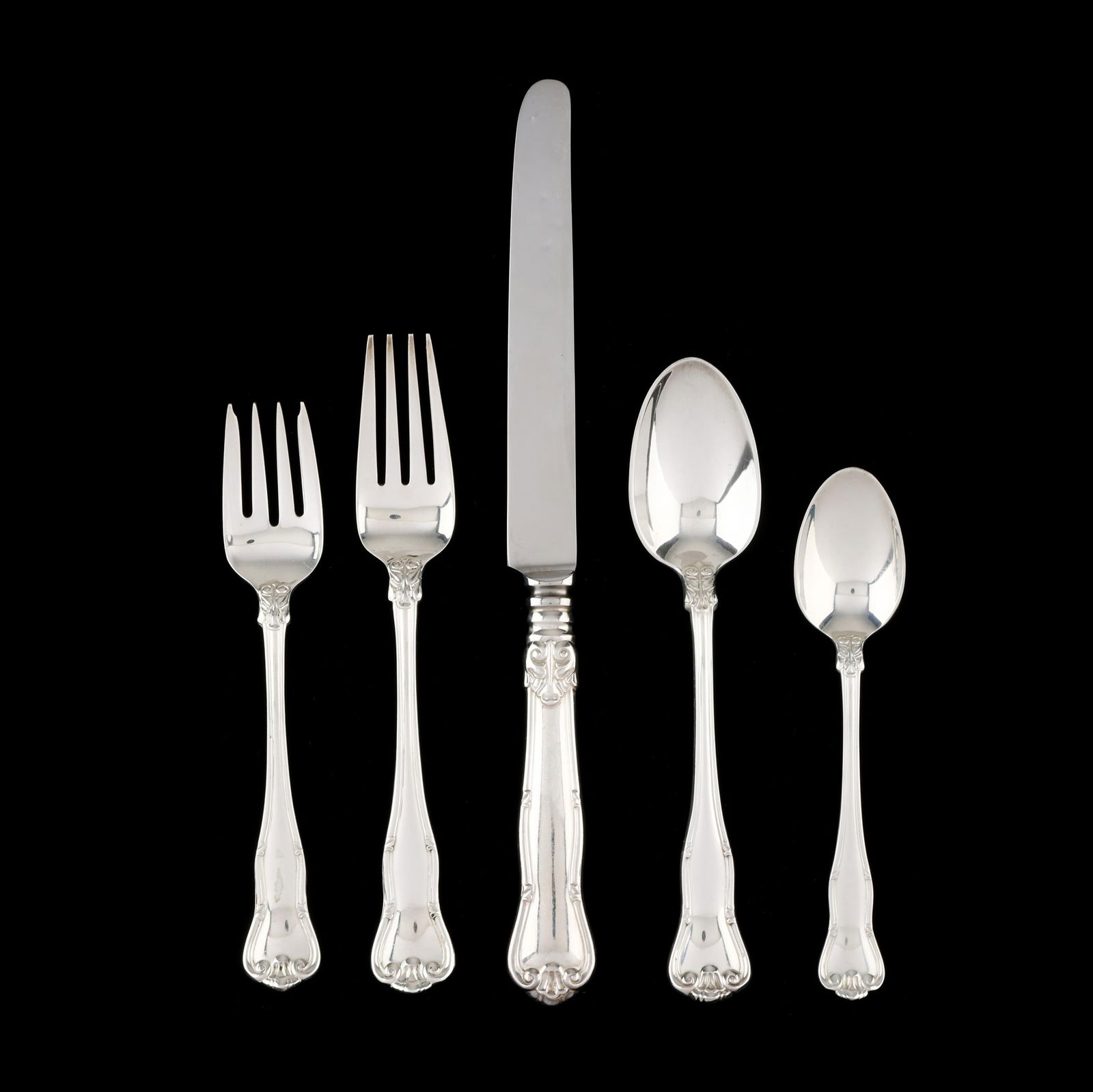 Tiffany & Co. Provence Sterling Silver Flatware Service (1 of 6)