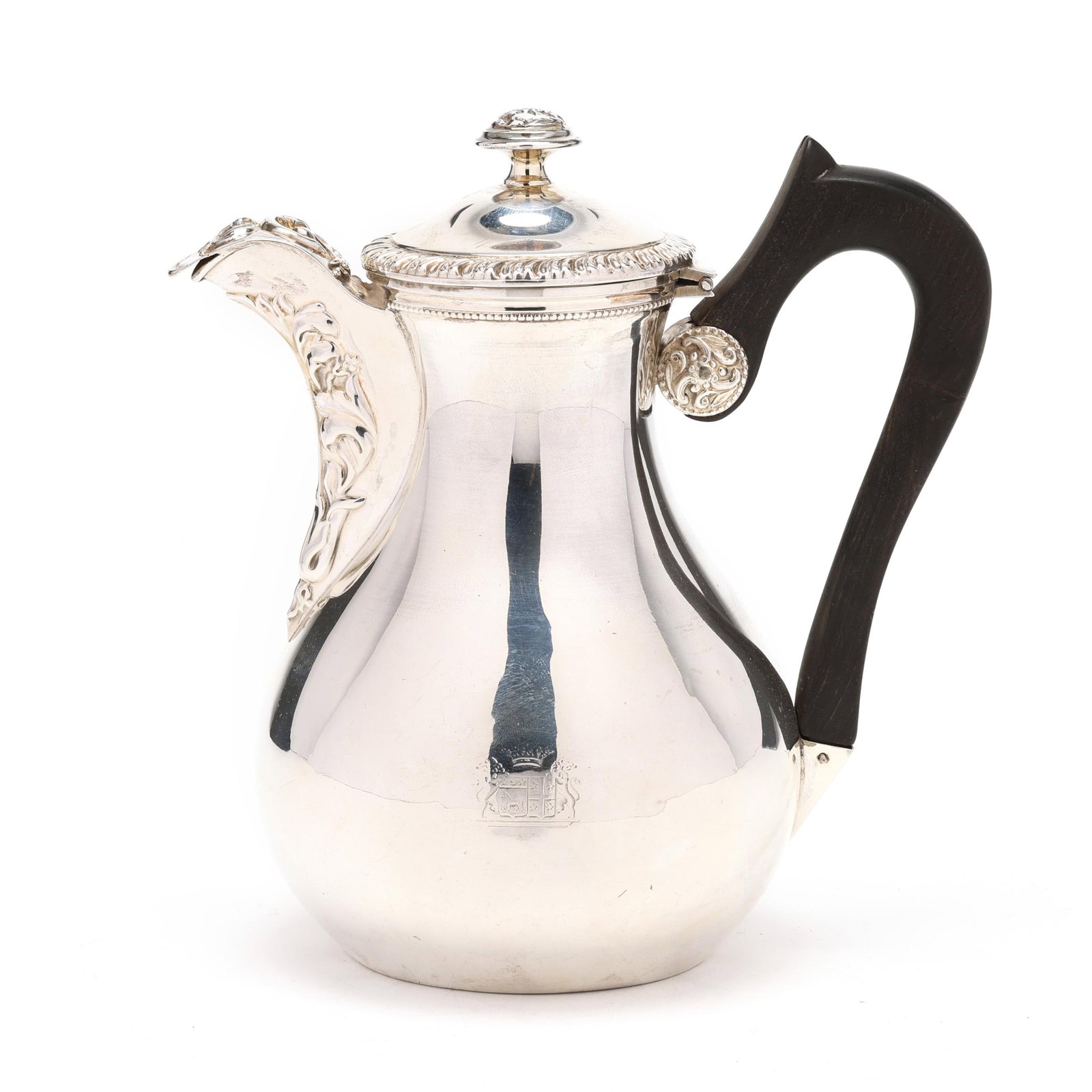 Antique French Silver Coffee Pot (1 of 7)