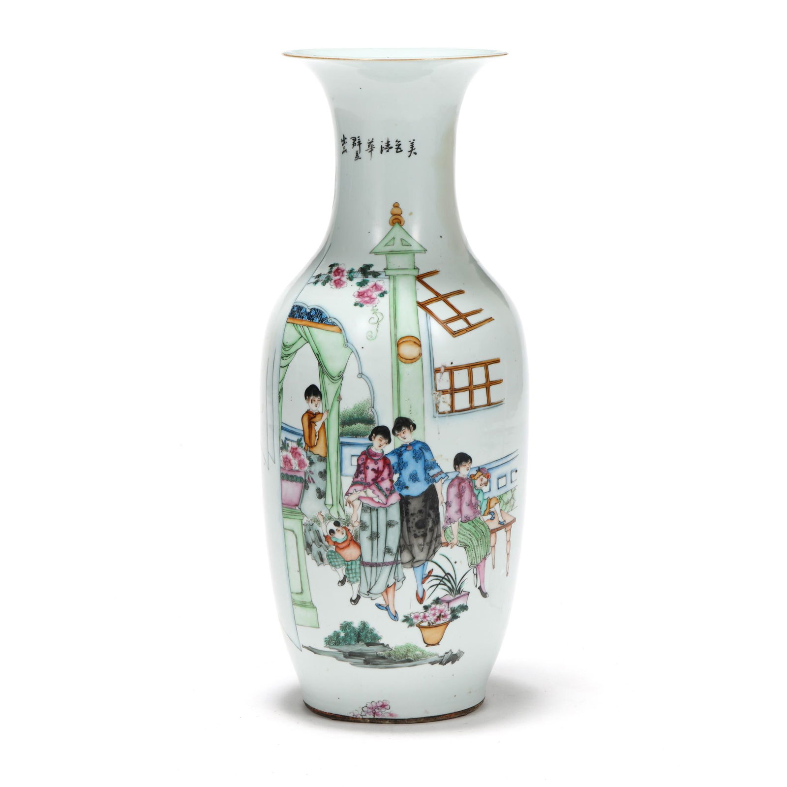 A Large Chinese Republic Period Porcelain Vase (1 of 7)