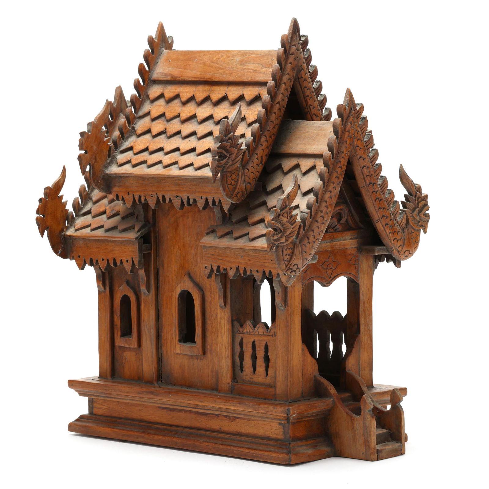 Thai Carved Wood Spirit House (1 of 9)