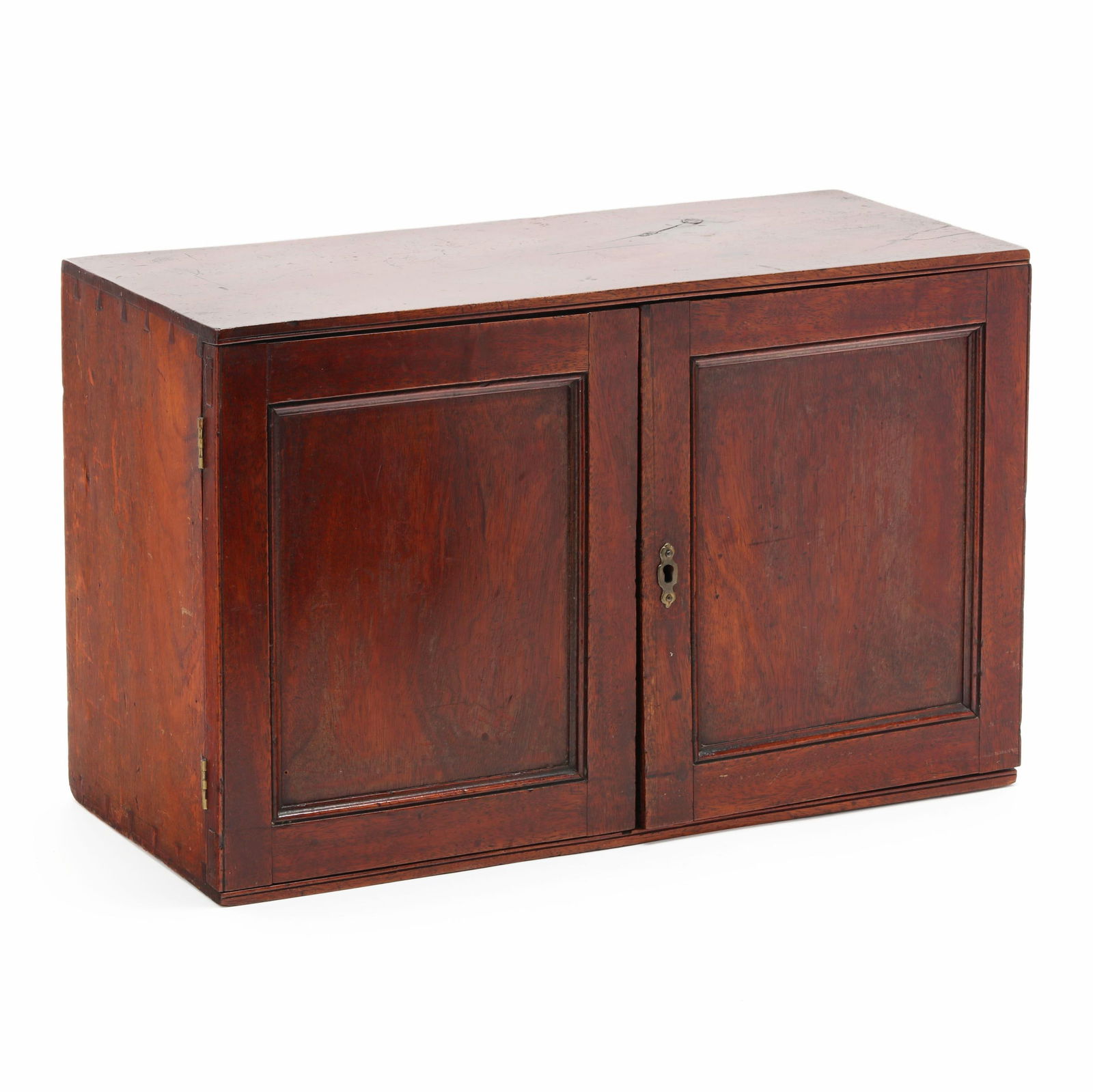 Georgian Mahogany Diminutive Tabletop Cabinet (1 of 6)