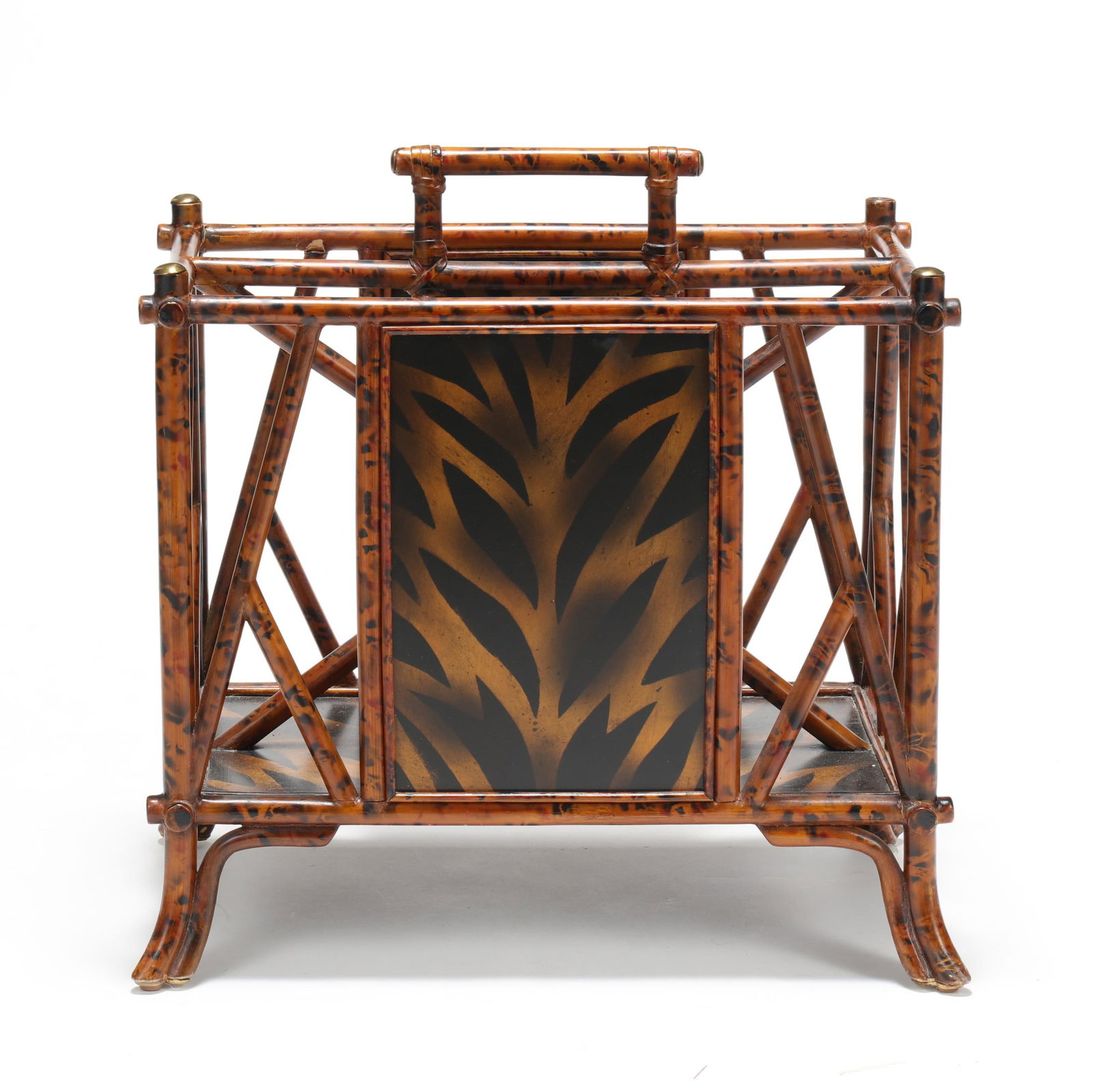 Maitland Smith, Faux Bamboo Canterbury (1 of 5)