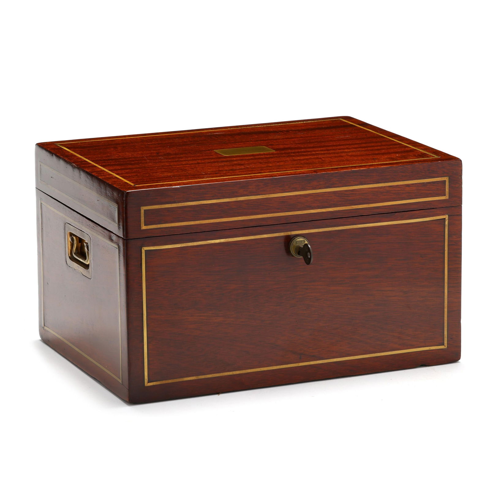 Benson & Hedges Inlaid Mahogany Campaign Humidor (1 of 10)