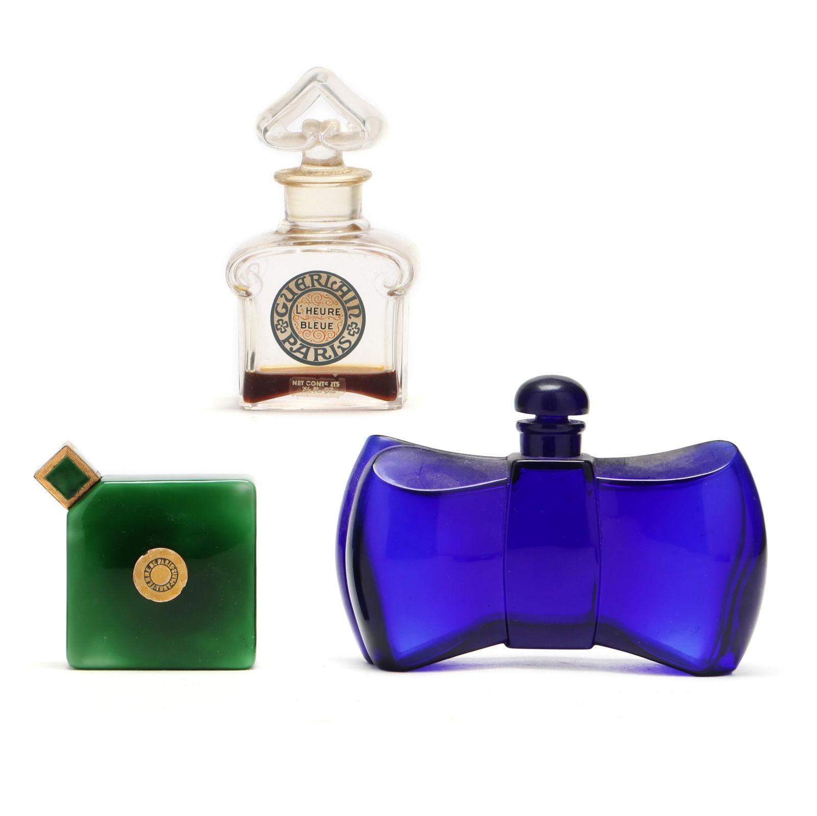 Three Vintage Baccarat Perfume Bottles (1 of 8)